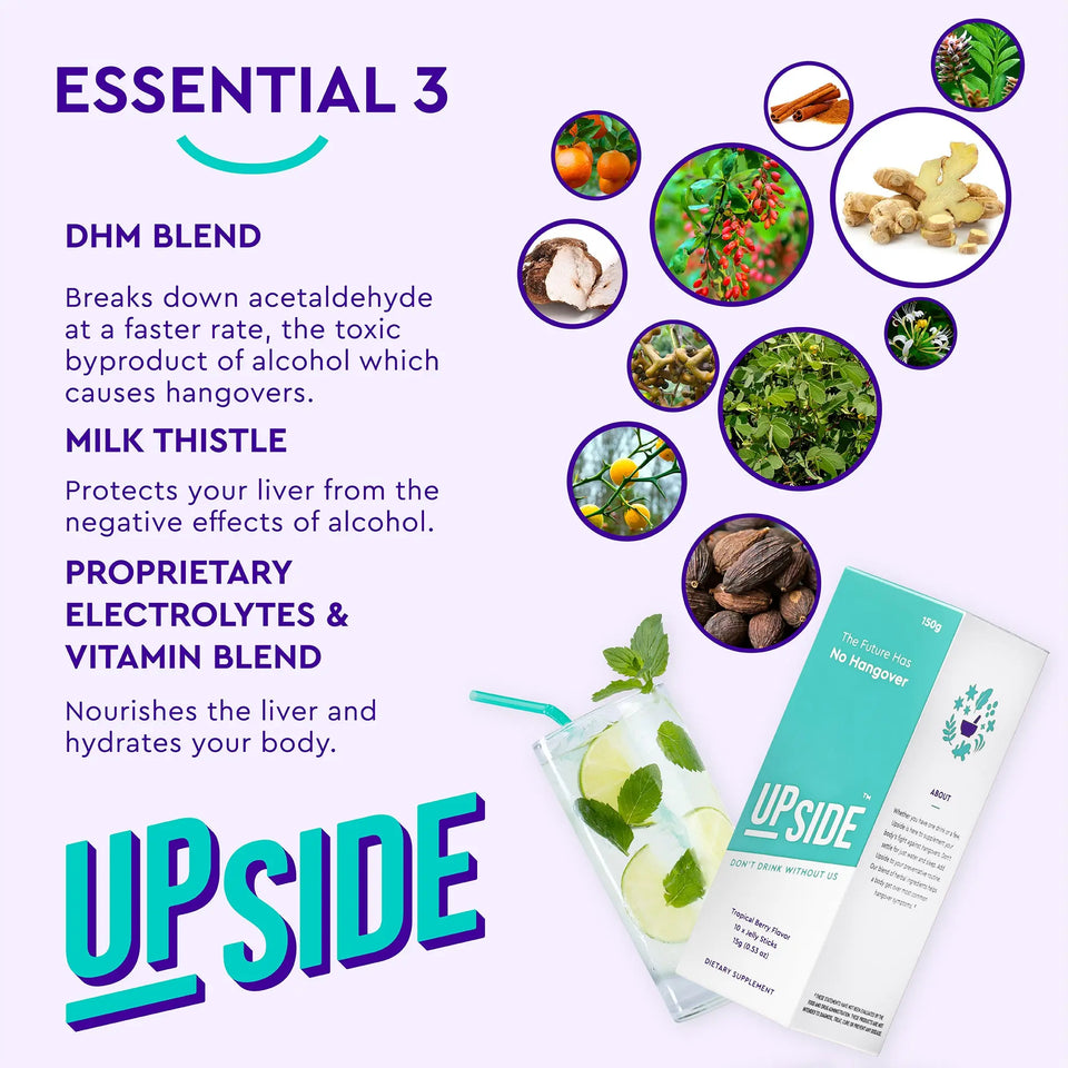 Upside Hangover Sticks - Party Box (30-Pack) - UpSide SG