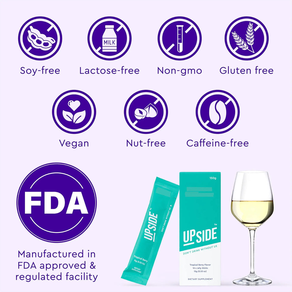 Upside Hangover Jelly Starter (4 Pack) - UpSide SG