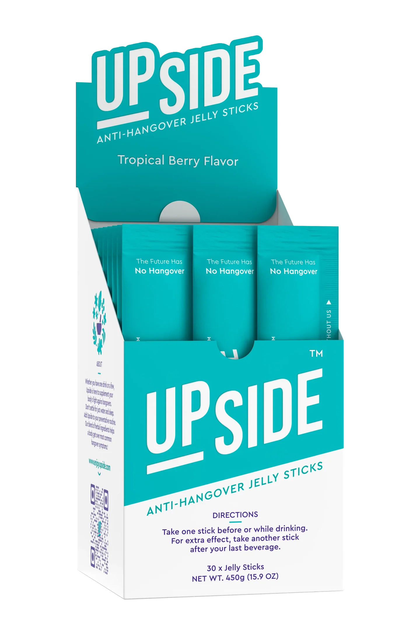 Upside Hangover Sticks - Party Box (30-Pack)